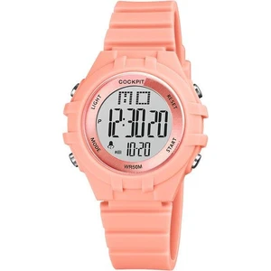 Cockpıt CK-3716PK Dijital Silikon Kordon Pembe Çocuk Kol Saati