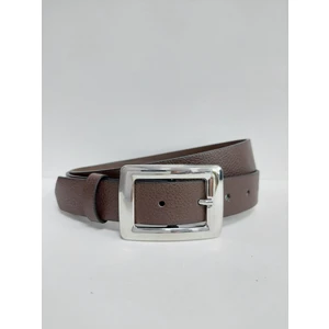 Kadın Siyah Gümüş Tokalı Kemer 0302