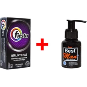 Zevk Benekli Prezervatif + Best Man  Jel 55ML.