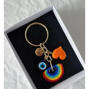 Is Desing Anahtarlık Murano Gökkuşağı