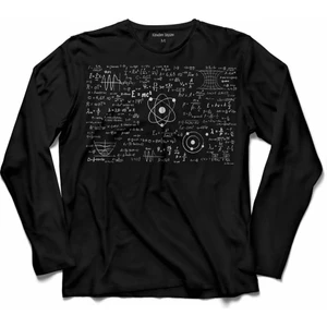Kendim Seçtim Matematik Fizik Formülü Denklem Sınav  Uzun Kollu Tişört Baskılı Çocuk T-Shirt