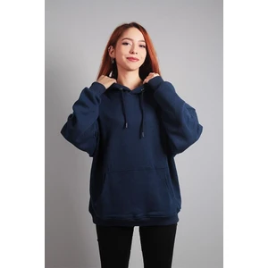 to Cosmos Oversize Pure Hoodie Lacivert