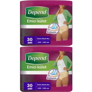 Emici Külot Hasta Bezi XL - Extra Büyük Kadın 60 Adet