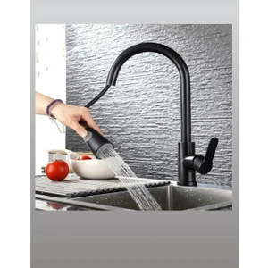 Siyah Spiralli Mutfak Bataryası (Sıcak Soğuk Girişli Pirinç Malzeme)