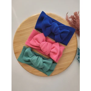 Seher Bebe Butik Kız Bebek & Çocuk Ribana Bandana 3'lü Set