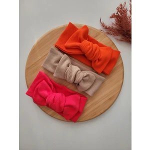 Seher Bebe Butik Kız Bebek & Çocuk Ribana Bandana 3'lü Set