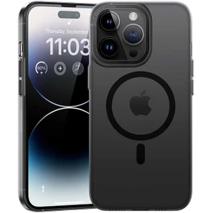 Apple iPhone 14 Pro Max Kılıf Sararmayan Wireless Şarj Destekli Benks Magnetik Haze Kapak