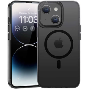 Apple iPhone 14 Kılıf Sararmayan Wireless Şarj Destekli Benks Magnetik Haze Kapak