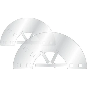 Yakalık Şeffaf - 25 cm