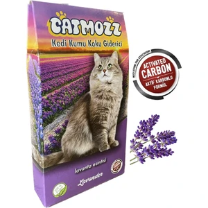 Lavander Aktif Karbon Kedi Kumu Lavantalı Koku Giderici Extra Koku Kontrolü Topaklanma 30 gr