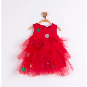 Nk Kids NK-73603 Çam Ağacı Yılbaşı Elbisesi
