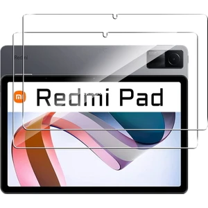 M.TK Moveteck Xiaomi Redmi Pad 10.6inç Uyumlu Ekran Koruyucu 9h Temperli Nano Cam Tam Kaplar Zırh Tank