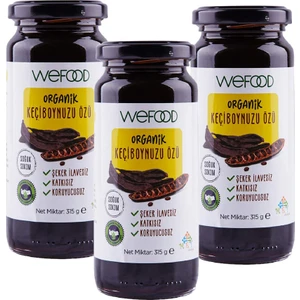 Organik Keçiboynuzu Özü 315 gr (Soğuk Sıkım) 3'lü