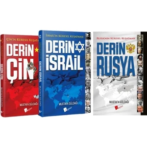 Derin Israil - Derin Rusya - Derin Çin / 3 Kitap Set - Mustafa Güldağı