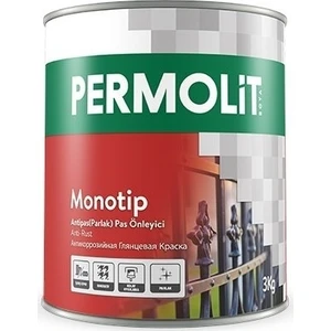 Monotip Antipas Parlak Metal Boyası