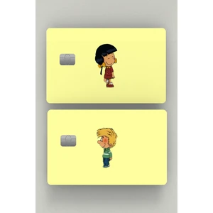 2'li Cedric&chen Kredi Kartı & Akbil Sticker Kaplama