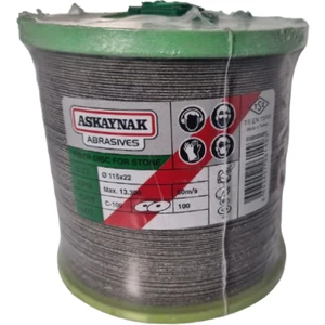 Zımpara Diski 115MM 100 Kum 100'LÜ Paket