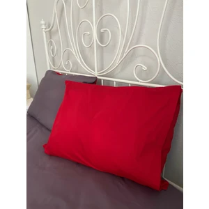 Calina Home Çift Taraflı Kırmızı-Koyu Gri Renkli Yastık Kılıfı