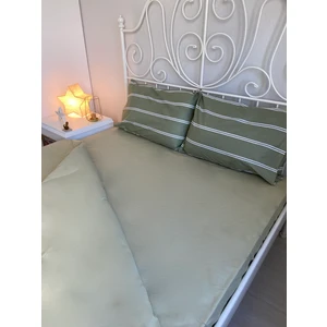 Calina Home Çift Kişilik Su Yeşili Renkli Lastikli Çarşaf