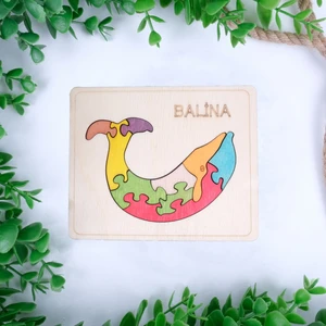 Fed Concept Ahşap Balina Figürlü Puzzle