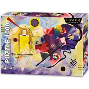 Oyun Sarı - Kırmızı - Mavi 1000 Parça Puzzle