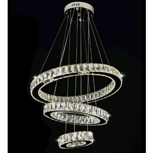 Ala Lighting Ala Aydınlatma Plaket Kristal Taş Işlemeli 304 Krom Paslanmaz Ledli