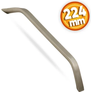 Mobilya Dolap Kapak Çekmece Kulpu Kulbu 224 mm Inox Metal Kulp