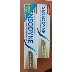 Diş Macunu 50 ml ve 75 ml Tam Koruma Beyazlatıcı Formül Sağlıklı Dişler İçin