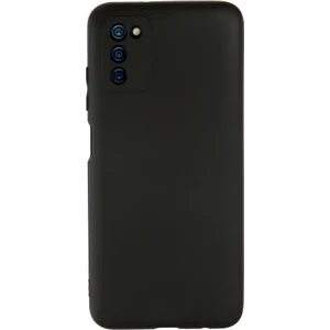 Aqua Aksesuar Galaxy A03S Kılıf Yumuşak ve Esnek Soft Siyah Silikon
