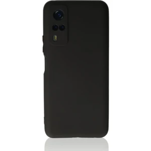 Aqua Aksesuar Vivo Vivo Y53S Kılıf Yumuşak ve Esnek Soft Siyah Silikon