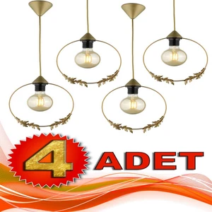 4 Adet Haliç Tekli Avize Eskitme