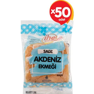Akdeniz Ekmeği 50 gr (50 Adet)