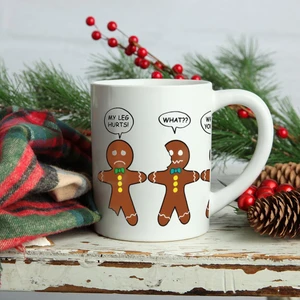 Gingerbread Kupa Yılbaşı Hediyesi Kupa Bardak Fincan