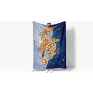Erays Home Yılbaşı & Christmas Desenli Polar Tv Battaniyesi