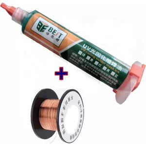 Best Uv Anakart Pcb Bord Lehimleme Yalıtım Boyası 10CC ve Yol Çekme Teli