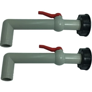 Royal Love 2 Ibc 1l Tank Ibc Tote Tap Adaptörü S60X6 Iplik Parçası Çıkış Bağlantısı (Yurt Dışından)