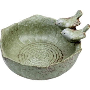 Royal Love Retro Kuş Banyo Kuş Besleyici Akvaryum Etli Saksı Açık Dekor (Yurt Dışından)