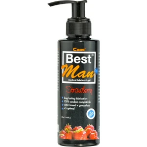 Çilek Aromolı Jel Bestman Medical Lubricant Gel Strawberry - 150 ml