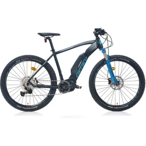 Kıfuka E-Bike Mtb 29 Jant Dağ Bisikleti Siyah/mavi 52CM