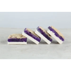 Aktürk Osmanli Sabuni Eşek Sütlü & Lavantalı Kabak Lifli 4 Adet 480 gr