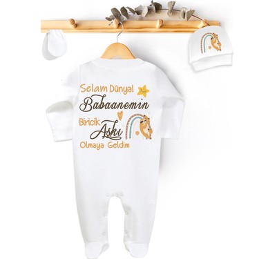 Baby Body "En İyi Babaanne Benim Babaannem" - 100% Baumwolle Bodysuit