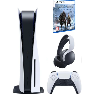 Sony Playstation 5 + Pulse Kulaklık + God Of War