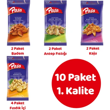 Paşa Kuruyemiş Paşa  Karışık 40 gr x 10