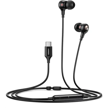 UGREEN Kablolu Kulak İçi Kulaklık USB-C Uçlu, Siyah,