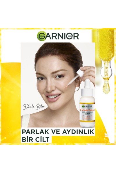 Garnier 2'li Garnier C Vitamini Serum + Aha Bha Cilt Kusurları Karşıtı Serum Seti