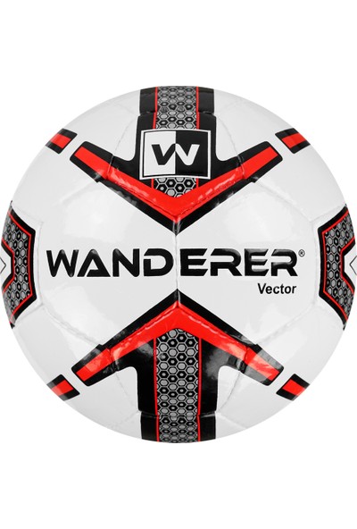 Wander Wanderer Vector Dikişli 5 No Futbol Topu Kırmızı