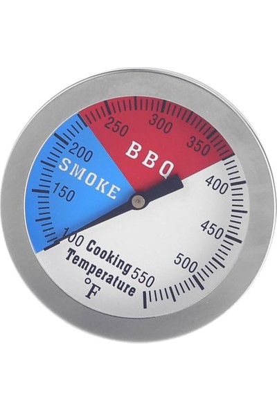 Royal Love Fahrenheit ve Isı Göstergesi ile 2x Barbekü Sıcaklık Göstergesi Termometre (Yurt Dışından)