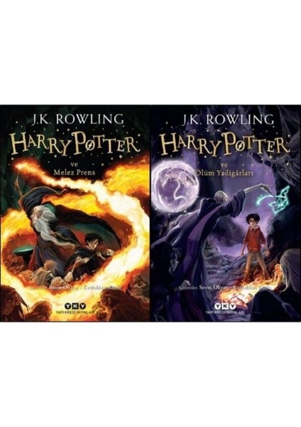 Harry Potter ve Melez Prens / Ölüm Yadigarları 2 Kitap Set