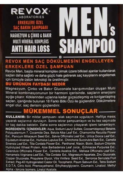 Men Şampuan (400 Ml) fırsatları