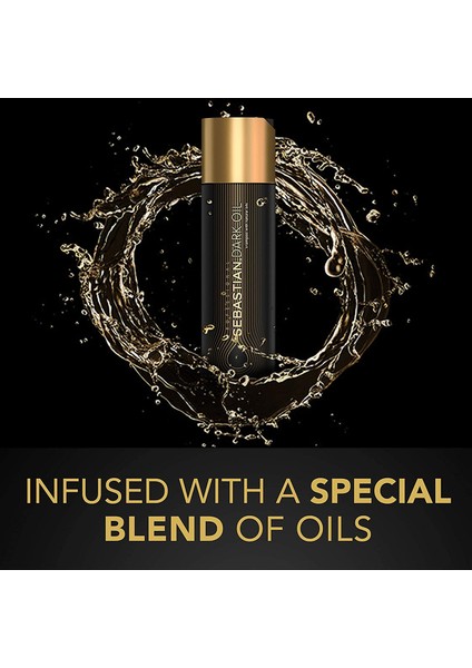 Professional Dark Oil Ağırlıksız Şampuan | Düzleştirir ve Bakım | Hacim | Tüm Saç Tipleri Için, 250 ml